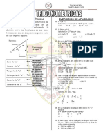 Razones Trigonométricas 4° Sec