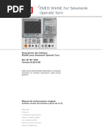 EMCO WinNC For Sinumerik Operate Turn SP 1849 B