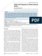 A Model For The Origin and Properties of Flicker-Induced Geometric Phosphenes