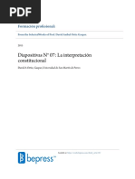 Diapositivas N 07 - La Interpretación Constitucional