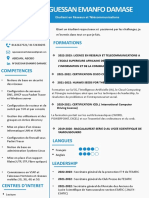 N'Guessan Emanfo Damase: Formations