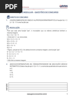 Função Modular - Questões de Concurso