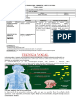Ficha 8 - II Bimestre - Tecnica Vocal