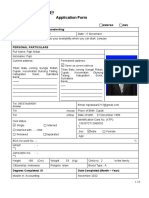 Application Form Crowe