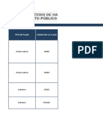 Plazas Convocatoria II-2023