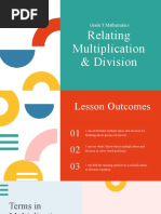 Relating Multiplication & Division: Grade 3 Mathematics