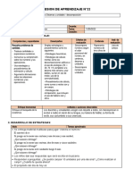 Sesion de Aprendizaje N Centenas Decena y Unidades Desconposicion