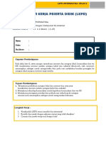 Aoal LKPD Informatika Semester 2