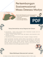 Kelompok 3 - Perkembangan Sosioemosional Masa Dewasa Madya