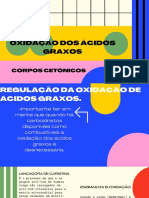 Oxidação Dos Ácidos Graxos