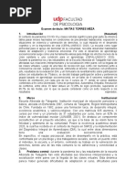 Torres, M., Documento Apoyo Examen