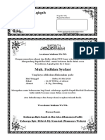 Contoh Undangan Aqiqah Docx