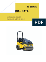 Bomag BW 100 Acm-5 Data Sheet