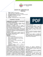 Sesion de Aprendizaje. 25 de Junio San Andres 23