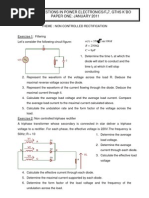 Homework in Power Electronics