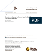 Eliminating Drainage at The Forming Board and Its Effects On Form