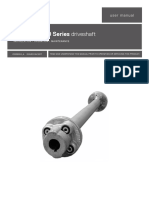 6Q - 175 - 250 Series Driveshaft: User Manual