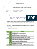 Informe - Sondaje SF212002