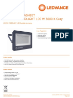 LED ECO FLOODLIGHT 100 W 3000 K Gray en