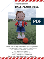 Basketball Player Doll Eng Pattern