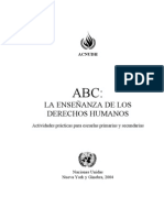 El ABC de La Enseñanza de Los DDHH