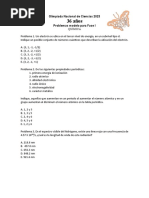 Quimica-Problemas Modelo Fase I ONC 2023