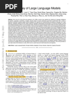 A Survey of Large Language Models