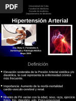 Hipertension Arterial - Dra. Mary Carmen Fernandez