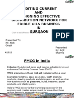 Auditing Current AND Designing Effective Distribution Network For Edible Oils Business IN Gurgaon