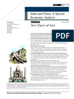 India and China: A Special Economic Analysis: New Tigers of Asia