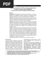 Outcome of Treatment of OPC Poisoning Patients With Atropine or Atropine Plus Pralidoxime