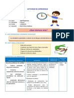 D4 A1 SESION MAT. Qué Demora Más