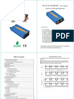 Manual Inversor Cargador KSCP True Power en