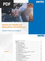 Unidad 5 Ahorro de Energía Con Dispositivos Mecatrónicos