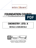 Metals and Non-Metals