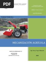 Mecanización Agrícola-El Motocultor