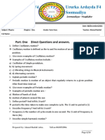 Physics Chapter One Revision F4