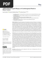 CtDNA-Based Liquid Biopsy of Cerebrospinal Fluid in Brain Cancer