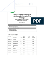 My KFUEIT - Dashboard