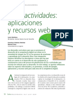 Aplicaciones y Recursos WEB