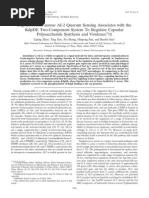 Staphylococcus Aureus AI-2 Quorum Sensing Associates With The KdpDE Two-Component System To Regulate Capsular Polysaccharide Synthesis and Virulence