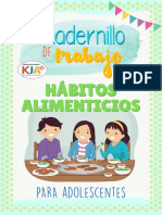 Cuadernillo de Habitos Alimentcios Adolescentes