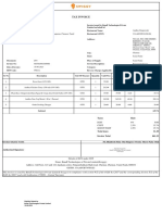 Tax Invoice: Taxes Rate