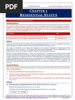 Income Tax Divyastra CH 1 Residential Status R