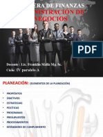 Diapositivas 3 Adminstración de Negocios Ciclo 4 Planeación II