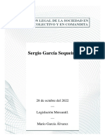 Operación Legal de La Sociedad en Nombre Colectivo y en Comandita.