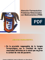 Atención Farmacéutica: Problemas Relacionados Con Medicamentos (PRM)