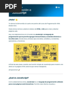 Introducción JavaScript