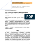 8.5. Visita Técnica A Um Departamento de Radioterapia