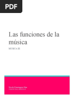 Las Funciones de La Música